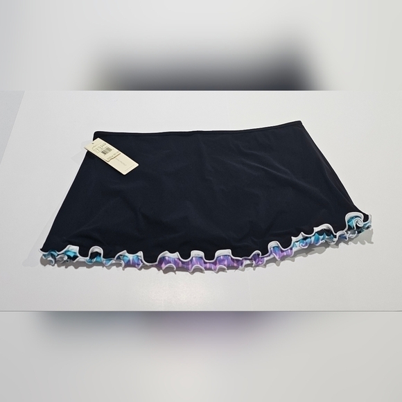 Profile by Gottex Women Moroccan Escape Full Figure Skirted Swim Bottom Plus 24W - Picture 7 of 11